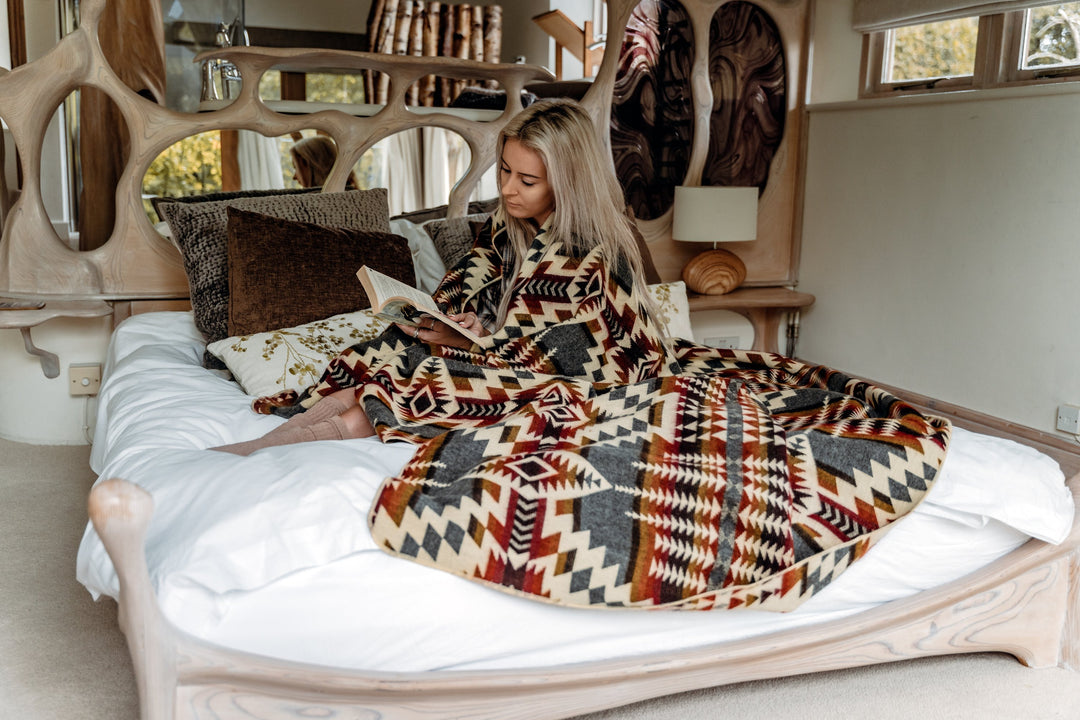 Secoya Eco-Friendly Blanket | Recycled Acrylic Throw | Lightweight Hiking Gear
