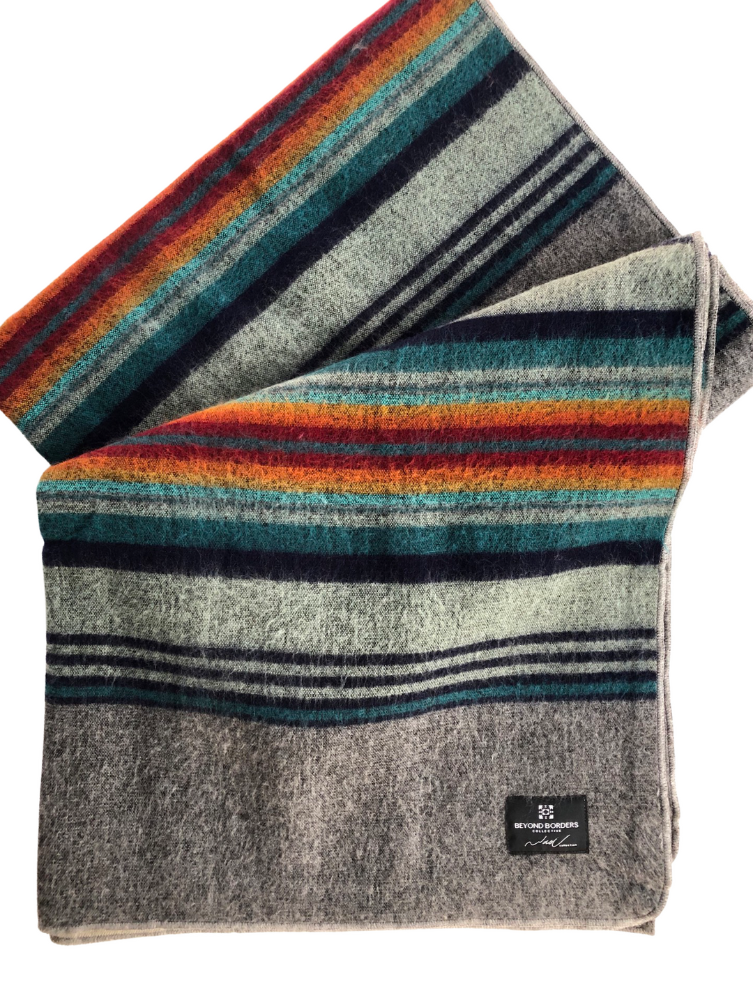 El Viajero Outdoor Reversible Queen Blanket | Handmade Sustainable Throw | Cozy Camping & Home Comfort