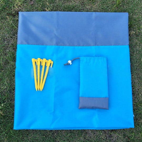 Waterproof Portable Camping Mat 82" x 78" (2m x 2.1m) | Lightweight Outdoor Picnic & Beach Blanket | Durable Travel-Ready Ground Cover