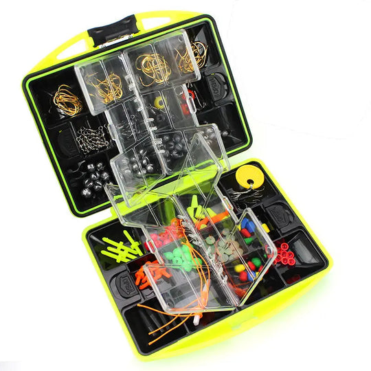 184pcs Fishing Accessories Set | Outdoor | Durable | Organized | Complete