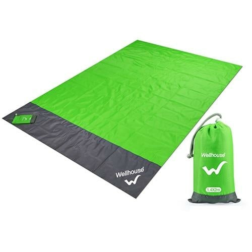 Waterproof Portable Camping Mat 82" x 78" (2m x 2.1m) | Lightweight Outdoor Picnic & Beach Blanket | Durable Travel-Ready Ground Cover