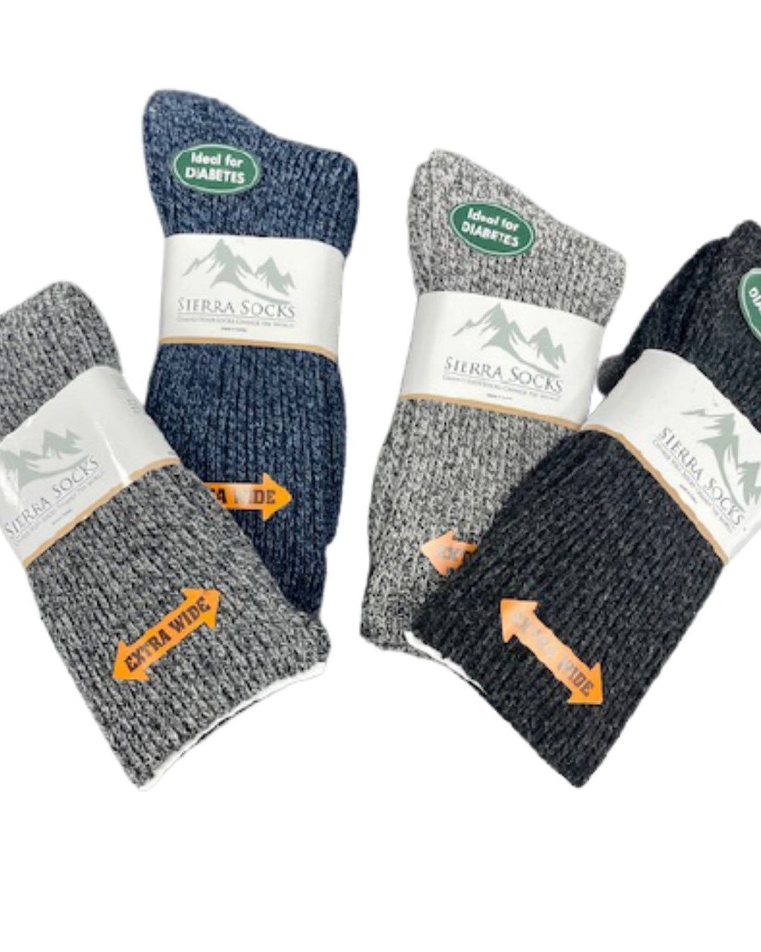Sierra Regenerated Wool Outdoor Socks | Warm Durable Hiking Socks | Eco-Friendly Comfortable Work & Camping Footwear