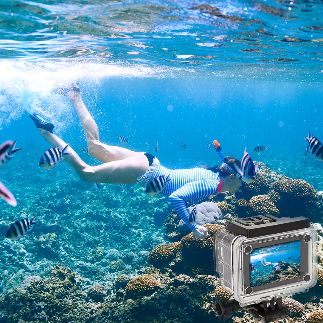 4K Action Pro Sports Camera – Ultra HD, Waterproof 30m, Shockproof & WiFi Enabled