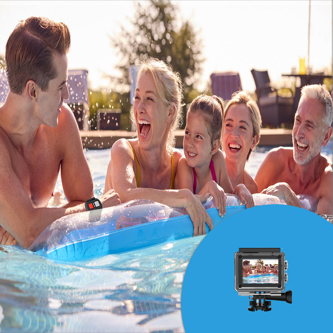 4K Action Pro Sports Camera – Ultra HD, Waterproof 30m, Shockproof & WiFi Enabled
