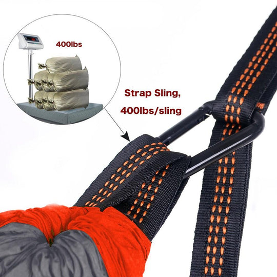 Double/Single Portable Hammock Set | Lightweight Outdoor Camping & Travel Hammocks | Easy Setup Relaxation Gear