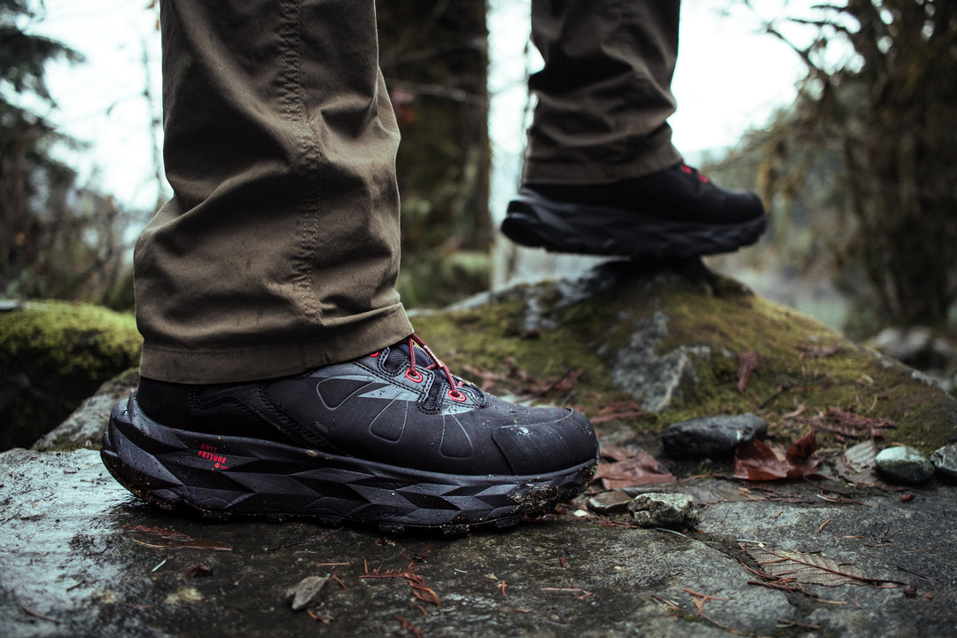 ROCKROOSTER Farmington Black 6-Inch Waterproof Hiking Boots | VIBRAM® Sole Durable Outdoor Footwear | Comfortable Trail & Adventure Boots