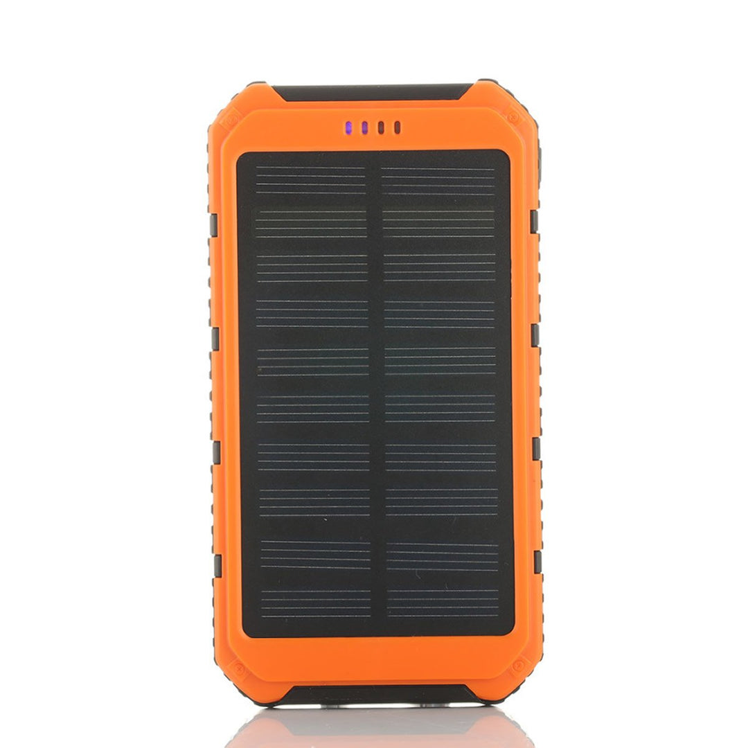 Roaming Solar Power Bank | Portable Dual-USB Charger | Solar-Powered Battery Pack for Outdoor Use