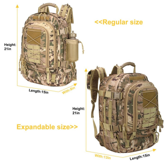 Large Outdoor Backpack – Weather-Resistant & Multi-Pocket Design