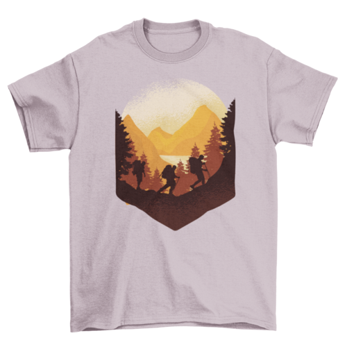Hiking Outdoors T-Shirt | Casual Graphic Tee | Unisex Outdoor & Nature Adventure Shirt