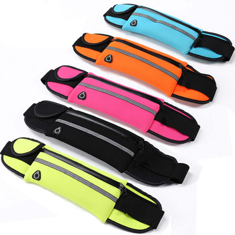 Running & Hiking Fanny Pack | Water-Resistant Waist Bag with Bottle Holder | Lightweight Outdoor Running & Walking Gear