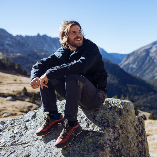 Adventure 2.0 – Men Black | Eco-Friendly Jacket for All-Weather
