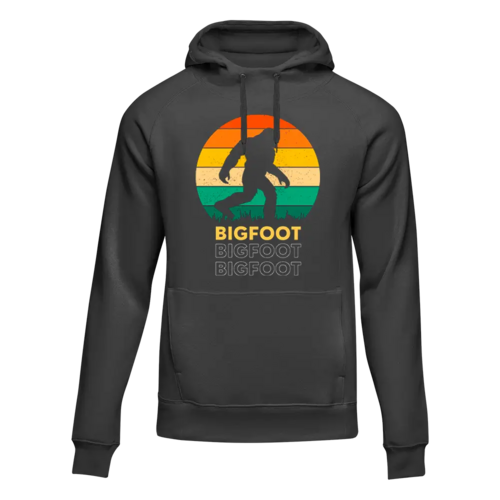 Bigfoot Adult Fleece Hoodie | Warm Comfortable Sweatshirt | Casual Outdoor & Adventure Themed Hoodie