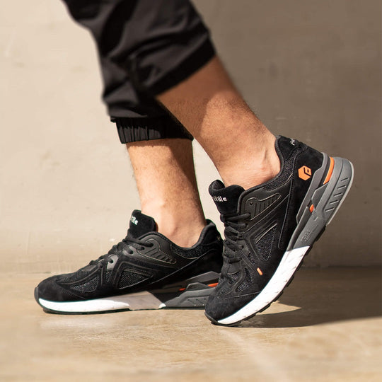 FitVille Men’s Rebound Core Walking Shoes V1 | Comfortable Supportive Sneakers | Everyday Walking & Casual Footwear