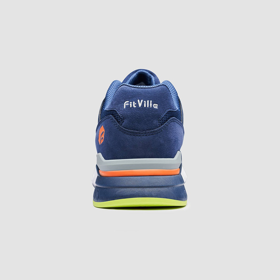 FitVille Men’s Rebound Core Walking Shoes V1 | Comfortable Supportive Sneakers | Everyday Walking & Casual Footwear