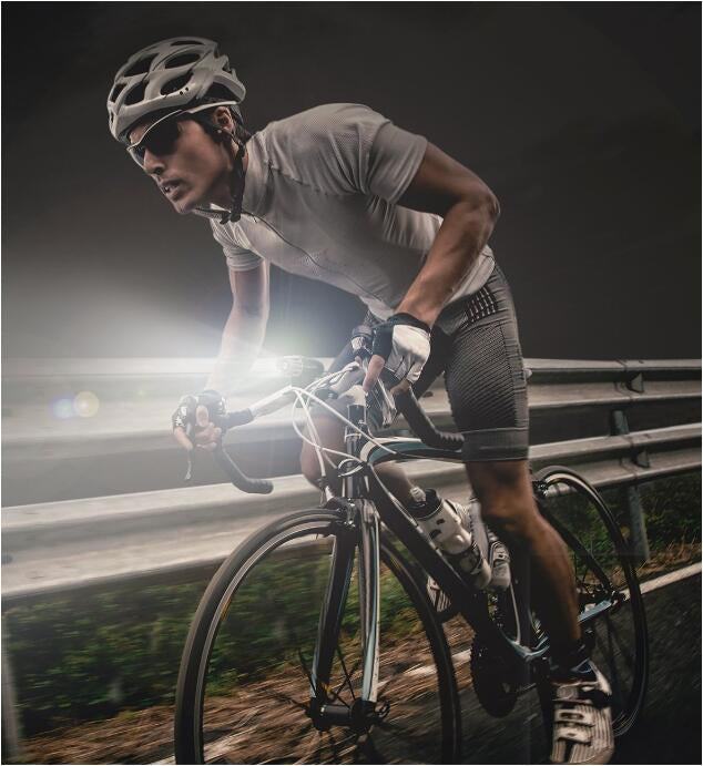 Rechargeable Bike Headlight & Taillight Set | USB Waterproof Cycling Lights | 4-Mode Front & Rear Bicycle Safety Kit