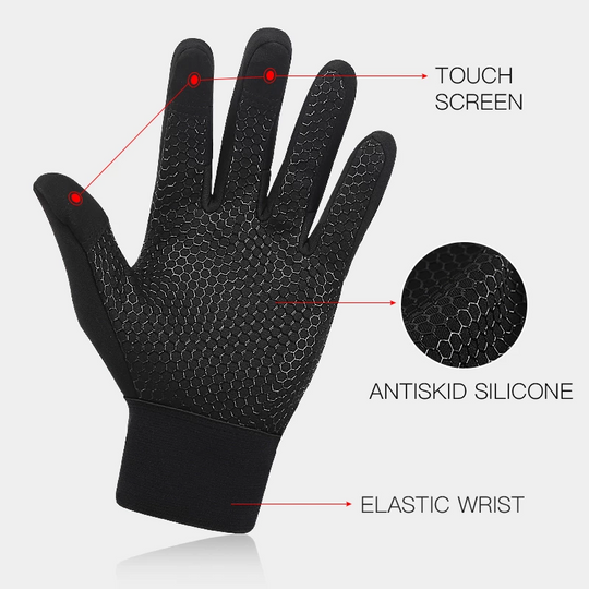Winter Cycling Gloves | Windproof Insulated Touchscreen Gloves | Warm Outdoor Riding & Cold Weather Gear