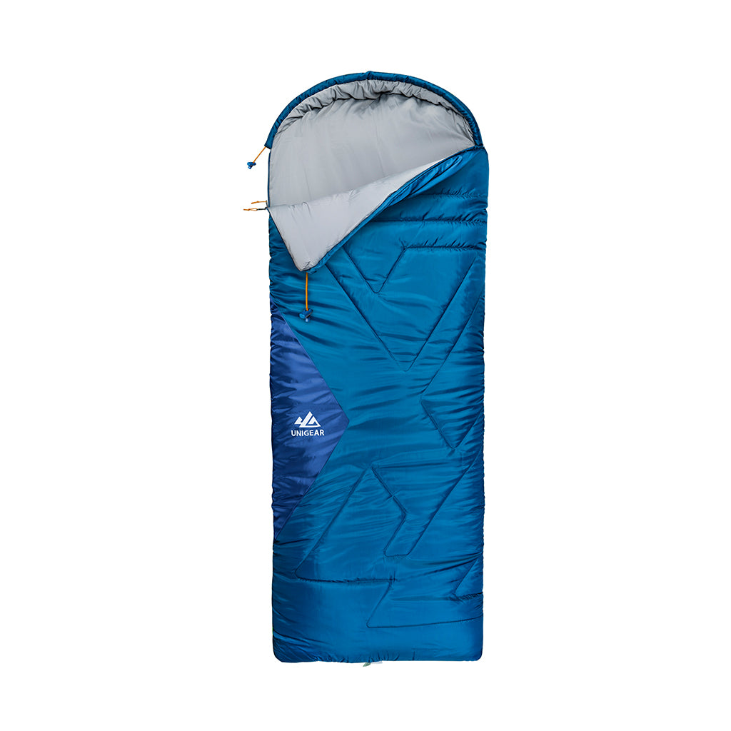 Unigear Sleeping Bag | Warm Lightweight Eco-Friendly Outdoor Sleeping Gear | Comfortable Camping & Hiking Blanket