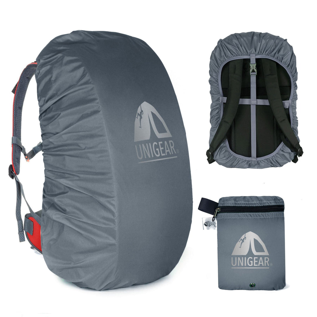 Waterproof Backpack Rain Cover | Adjustable Fit 15L–90L Packs | Reflective Compact Outdoor Gear Protection