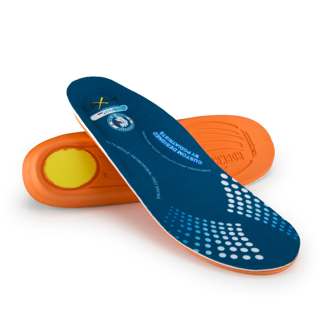 ROCKROOSTER Anti-Fatigue PU Foam Insole | Comfortable Supportive Shoe Insert | Cushioning for All-Day Outdoor & Work Footwear