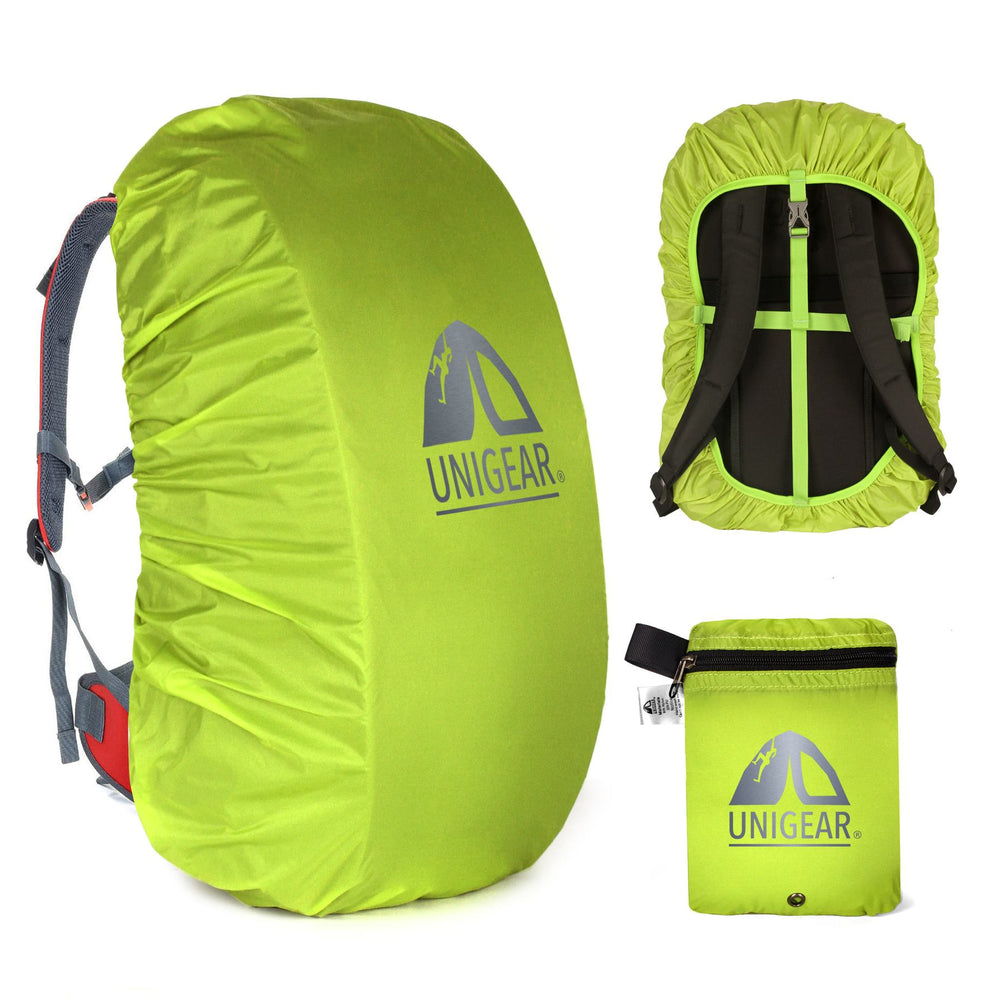Waterproof Backpack Rain Cover | Adjustable Fit 15L–90L Packs | Reflective Compact Outdoor Gear Protection