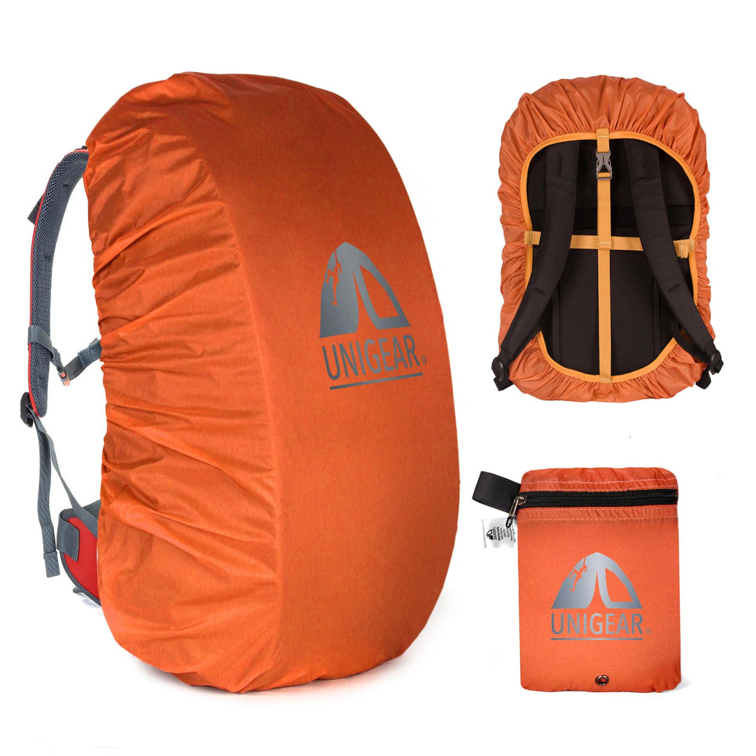 Waterproof Backpack Rain Cover | Adjustable Fit 15L–90L Packs | Reflective Compact Outdoor Gear Protection