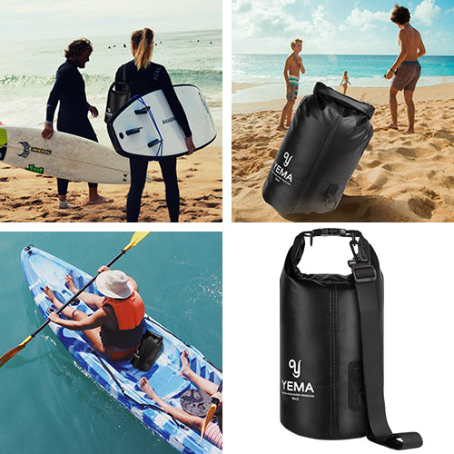 YEMA Dry Bag with Phone Waterproof Pouch | Durable Floating Dry Sack | Waterproof Storage for Boating & Outdoor Adventures