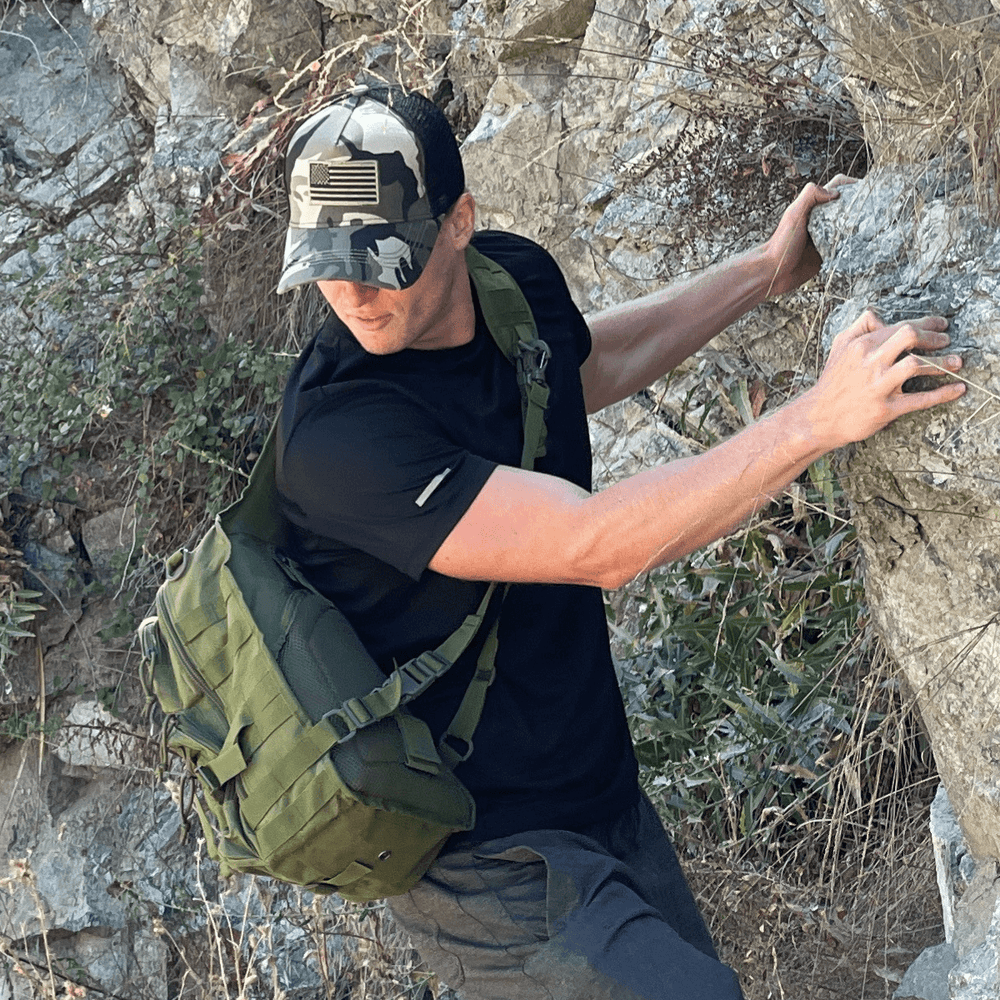 Patriotic Adjustable Mesh Cap – Unisex Outdoor Hat