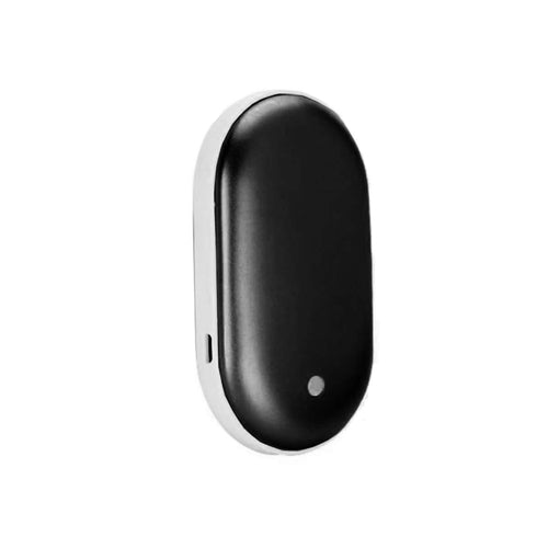 Compact 2-in-1 Hand Warmer & Power Bank | Portable Winter Travel Gadget | Rechargeable Outdoor Heating & Charging Device