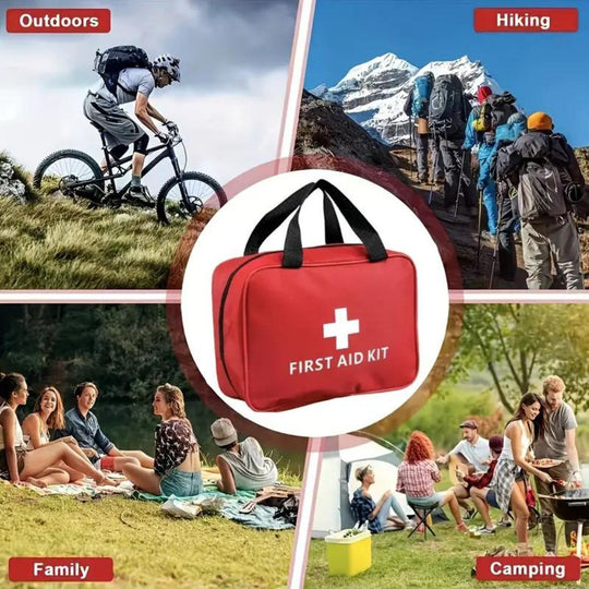 Compact Emergency First Aid Kit – Outdoor, Travel & Survival Ready