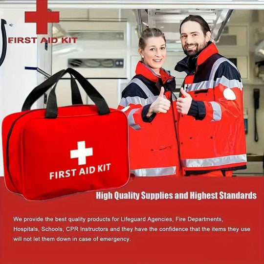 Compact Emergency First Aid Kit – Outdoor, Travel & Survival Ready