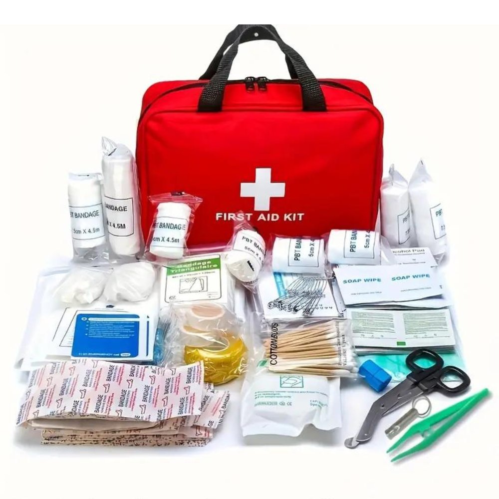 Compact Emergency First Aid Kit – Outdoor, Travel & Survival Ready