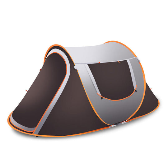 Automatic Pop Up Camping Tent | 4-5 Person Waterproof Shelter | Easy Setup Outdoor Camping Gear